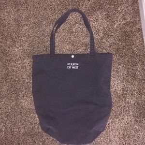 CAT WEST” ARTISIAN SPIRIT TOTE BAG